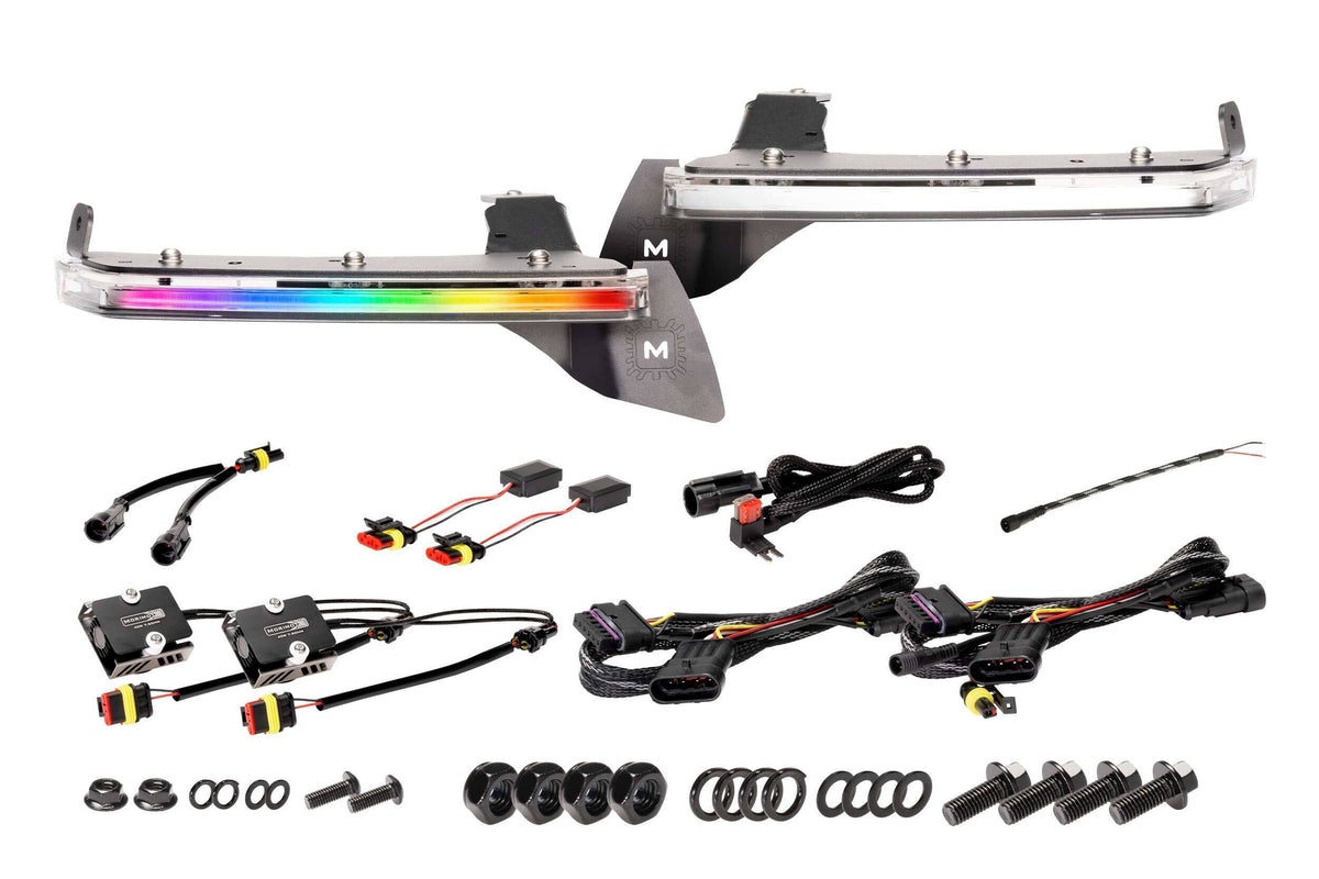Morimoto XRGB STD JEEP JL JT FNDR FLARE CHOP KIT LF480