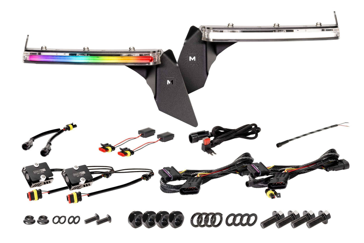 Morimoto XRGB HIGH JEEP JL JT FNDR FLARE CHOP KIT LF481