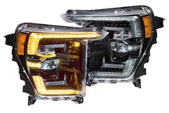 Morimoto XB LED Headlights: Ford F-150 (21-23 / Amber DRL / Set) LF498-A