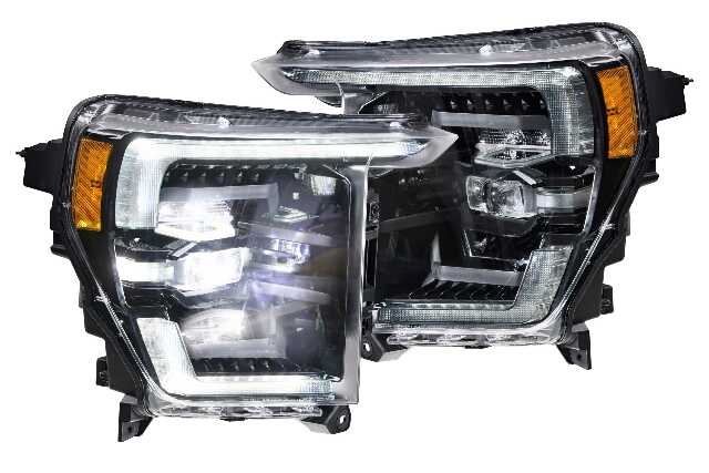 Morimoto XB LED Headlights: Ford F-150 (21-23 / White DRL / Set) LF498