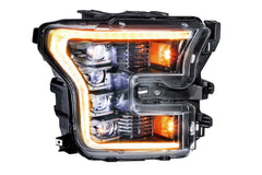 Morimoto XB LED Headlights: Ford F150 (15-17) (Pair / ASM / Amber DRL) (Gen 2) LF502-A.2-ASM