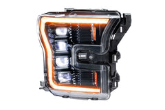 Morimoto XB LED Headlights: Ford F150 (15-17) (Pair / ASM / Amber DRL) (Gen 2) LF502-A.2-ASM