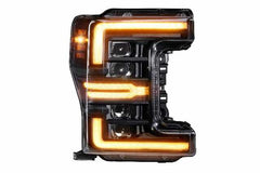 Morimoto XB LED Headlights: Ford Super Duty (17-19 / Amber DRL / Set) LF503.2-A-ASM