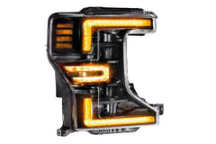 Morimoto XB LED Headlights: Ford Super Duty (20-22 / Amber DRL / Set) LF508-A