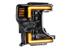 Morimoto XB LED Headlights: Ford Super Duty (20-22 / Amber DRL / Set) LF508-A