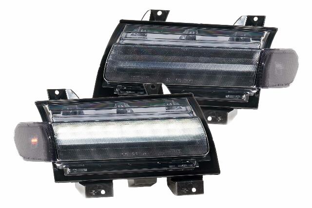 Morimoto XB LED DRLs: Jeep JL / JT (18+ / Smoked Lens / Set) LF513.2