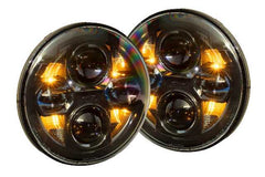 Morimoto Sealed7 2.0 Headlights: Jeep JK (07-18 / Set) LF516