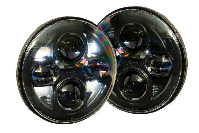 Morimoto Sealed7 2.0 Headlights: Jeep JK (07-18 / Set) LF516