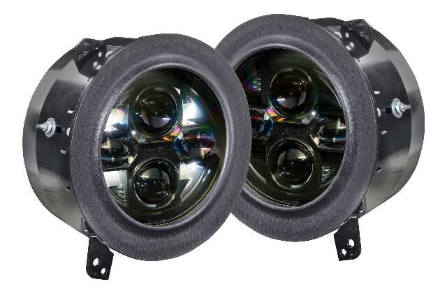 Morimoto Sealed7 2.0 Headlights: Jeep JL / JT (18+ / Set) LF518