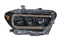 Morimoto XB LED Headlights: Toyota Tacoma (16-20) (Pair / ASM / Amber DRL) (Gen 2) LF530.2-A-ASM