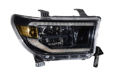 Morimoto XB LED Headlights: Toyota Tundra (07-13) (Pair / ASM / Amber DRL) LF533-A-ASM