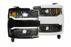 Morimoto XB LED Headlights: Chevrolet Silverado HD (15-19) (Pair / ASM) LF541