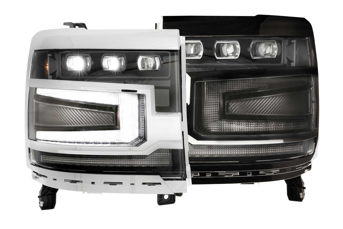 Morimoto XB LED Headlights: Chevrolet Silverado 1500 (16-18) (Pair / ASM) LF542-ASM