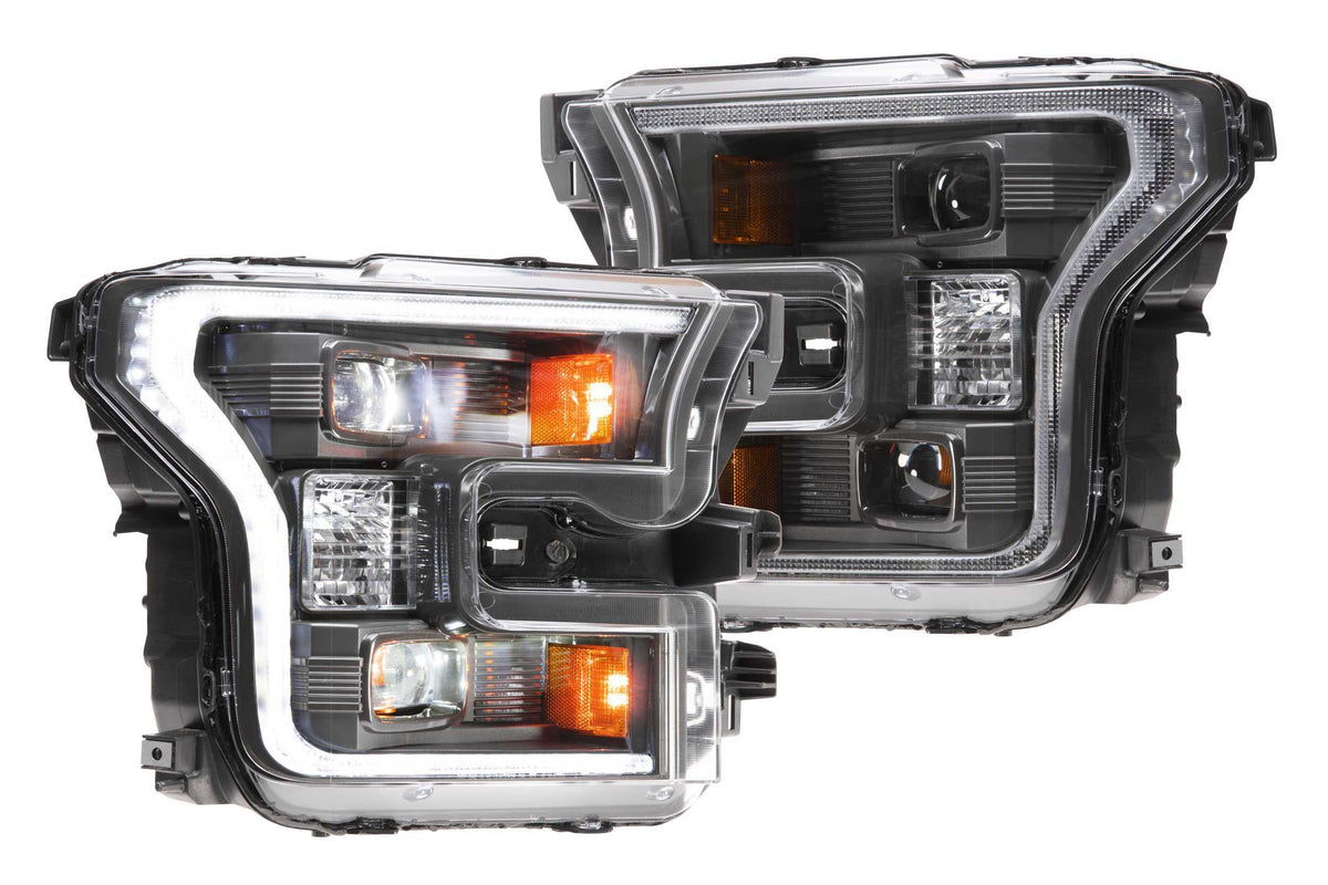 Morimoto XB Hybrid LED Headlights: Ford F150 (15-17) (Pair / ASM) LF550