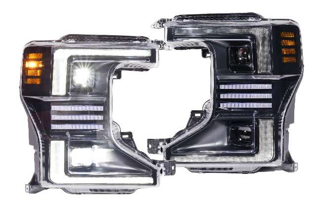 Morimoto XB Hybrid LED Headlights: Ford Super Duty (20-22 / Set) LF556.2