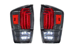 Morimoto XB LED Tail Lights: Toyota Tacoma (16-23 / Clear Lens / Set) LF702.2
