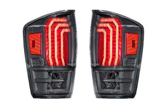 Morimoto XB LED Tail Lights: Toyota Tacoma (16-23 / Clear Lens / Set) LF702.2