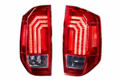 Morimoto XB LED Tail Lights: Toyota Tundra (14-21 / Red Lens / Set) LF706