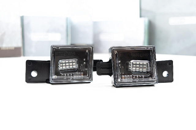 Morimoto XB LED License Plate Lights: Chevrolet Silverado (14-18 / Set) LF71207
