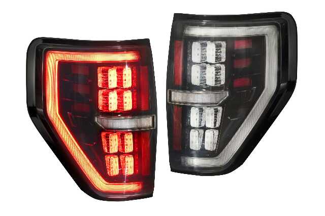Morimoto XB LED Tail Lights: Ford F-150 (09-14 / Smoked Lens / Set) LF721
