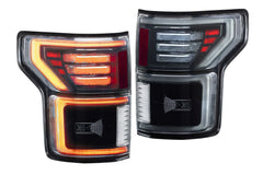 Morimoto XB LED Tail Lights: Ford F-150 (15-20 / Smoked Lens / Set) LF723