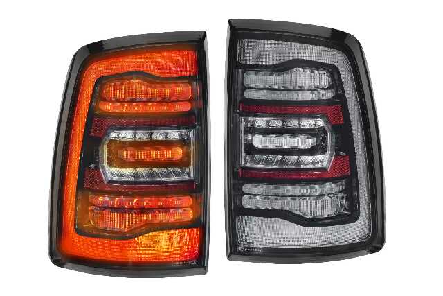 Morimoto XB LED Tail Lights: Dodge Ram (09-18 / Gen II / Smoked Lens / Set) LF724
