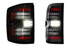 Morimoto XB LED Tail Lights: Chevrolet Silverado (14-19 / Smoked Lens / Set) LF729