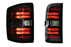 Morimoto XB LED Tail Lights: Chevrolet Silverado (14-19 / Smoked Lens / Set) LF729