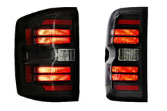 Morimoto XB LED Tail Lights: Chevrolet Silverado (14-19 / Smoked Lens / Set) LF729