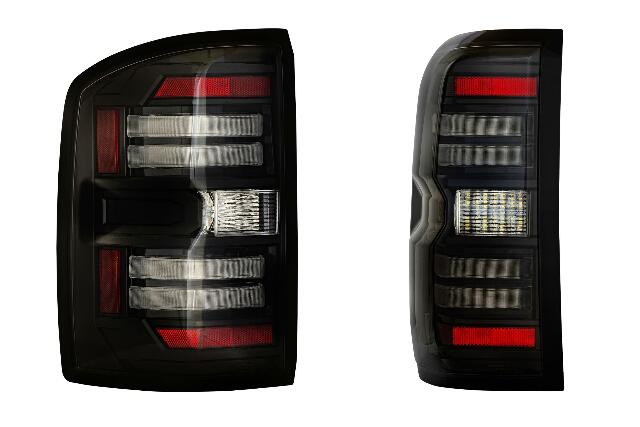 Morimoto XB LED Tail Lights: GMC Sierra (14-18 / Smoked Lens / Set) LF731