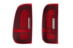 Morimoto XB LED Tail Lights: Ford Super Duty (99-16 / Red Lens / Set) LF732