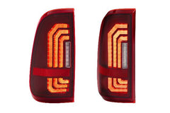 Morimoto XB LED Tail Lights: Ford Super Duty (99-16 / Red Lens / Set) LF732