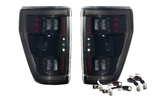 Morimoto XB LED Tail Lights: Ford F-150 (21+ / Smoked Lens / Set) LF735.2