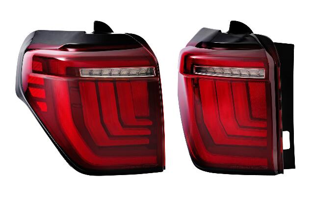 Morimoto XB LED Tail Lights: Toyota 4Runner (10-24 / Red Lens / Set) LF738