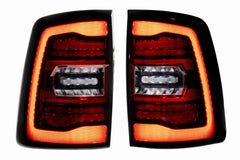Morimoto XB LED Tail Lights: Ram HD (19+ / Red Lens / Set) LF752