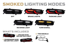 Morimoto XB TAILS CORVETTE C7 C8 STYLE SMOKED SET LF754