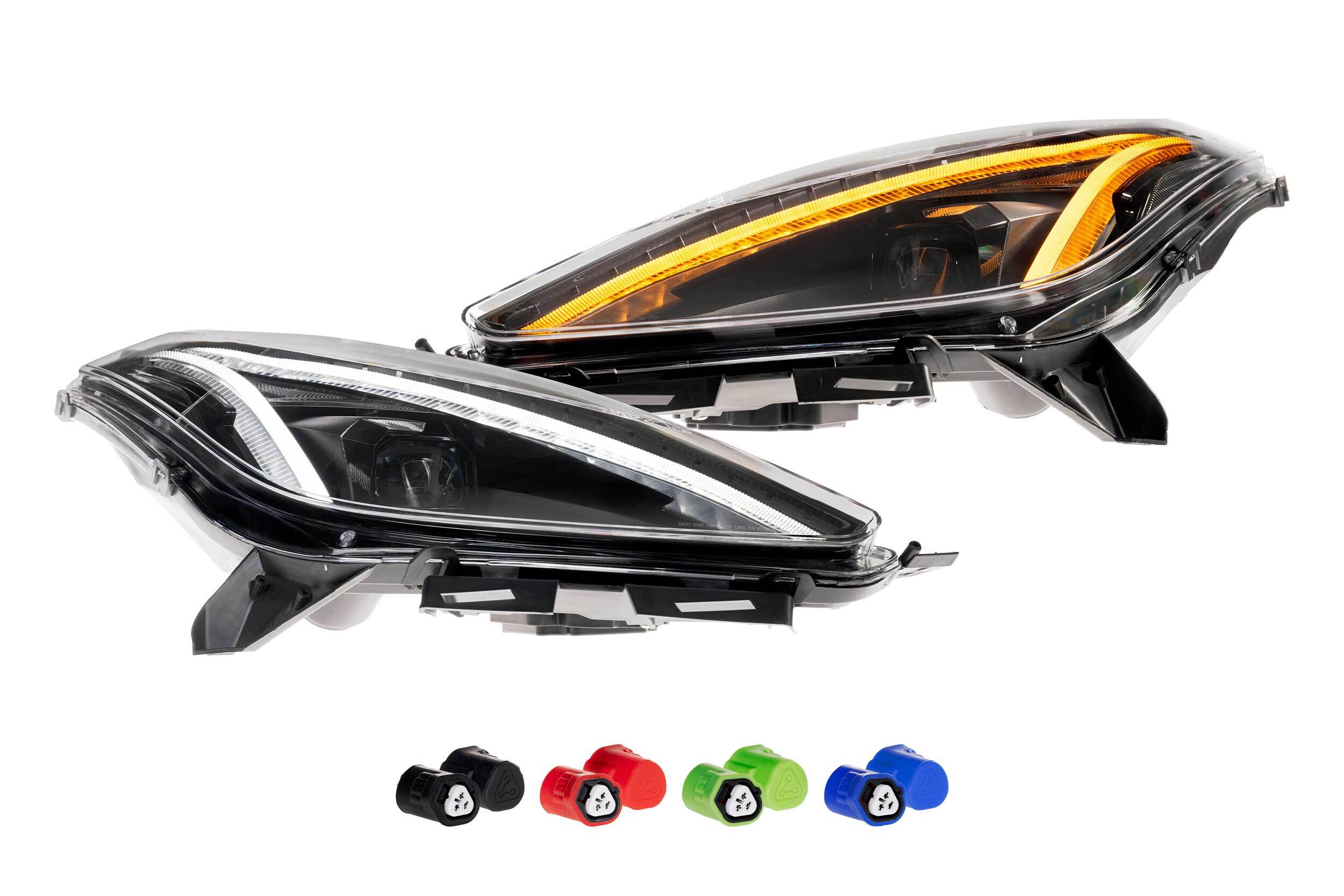 Led Hexpads Morimoto XB LED HEADS C7 CORVETTE C8 STYLE SET LF779 – JBs Power Centre