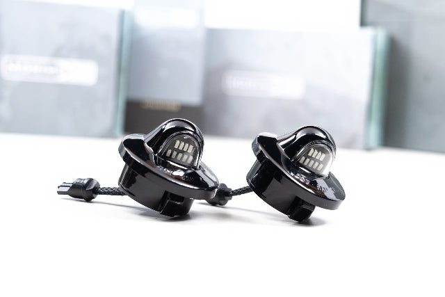 Morimoto XB LED License Plate Lights: Ford Trucks (90-16 / Set) LF7915