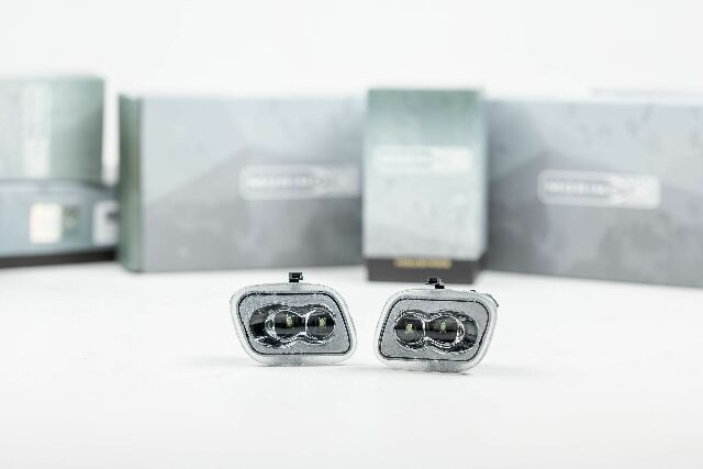 Morimoto XB LED Puddle Lights: 17-20 F-150 / 17+ Super Duty (Set) LFZ03