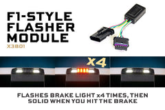 Morimoto X3B LED Third Brake Light: F1 Rapid-Flash Module X3B01