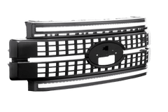 Morimoto XBG GRILLE SUPER DUTY 17 19 UNFIN WHT XBG05