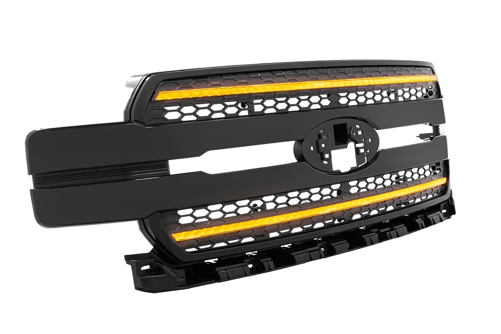 Morimoto XBG LED GRILLE F150 18 20 UNFIN AMBER XBG16