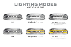 Morimoto 19-24 Dodge Ram 1500 Classic XBG LED DRL Grille (Chrome) XBG30