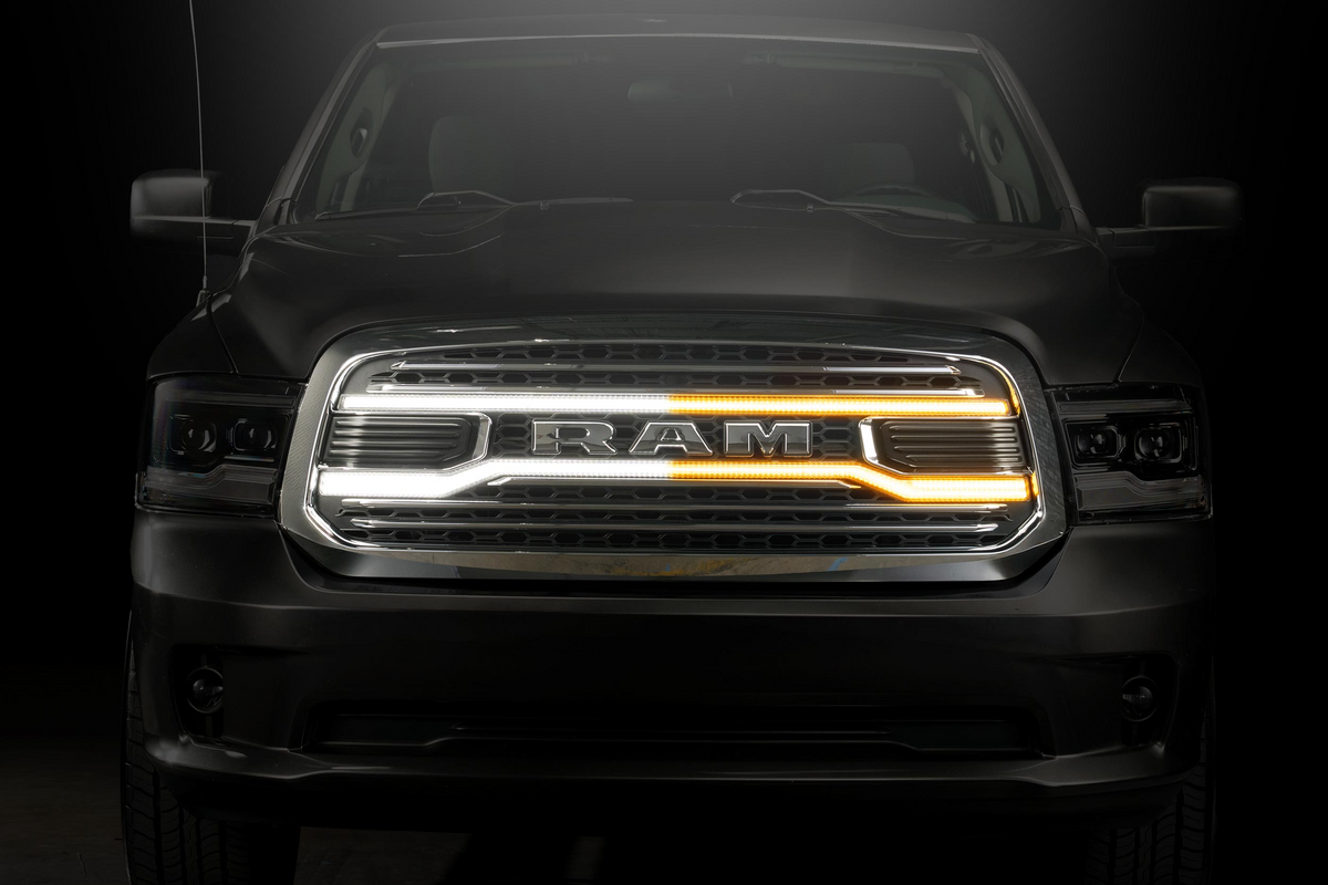 Morimoto 19-24 Dodge Ram 1500 Classic XBG LED DRL Grille (Chrome) XBG30