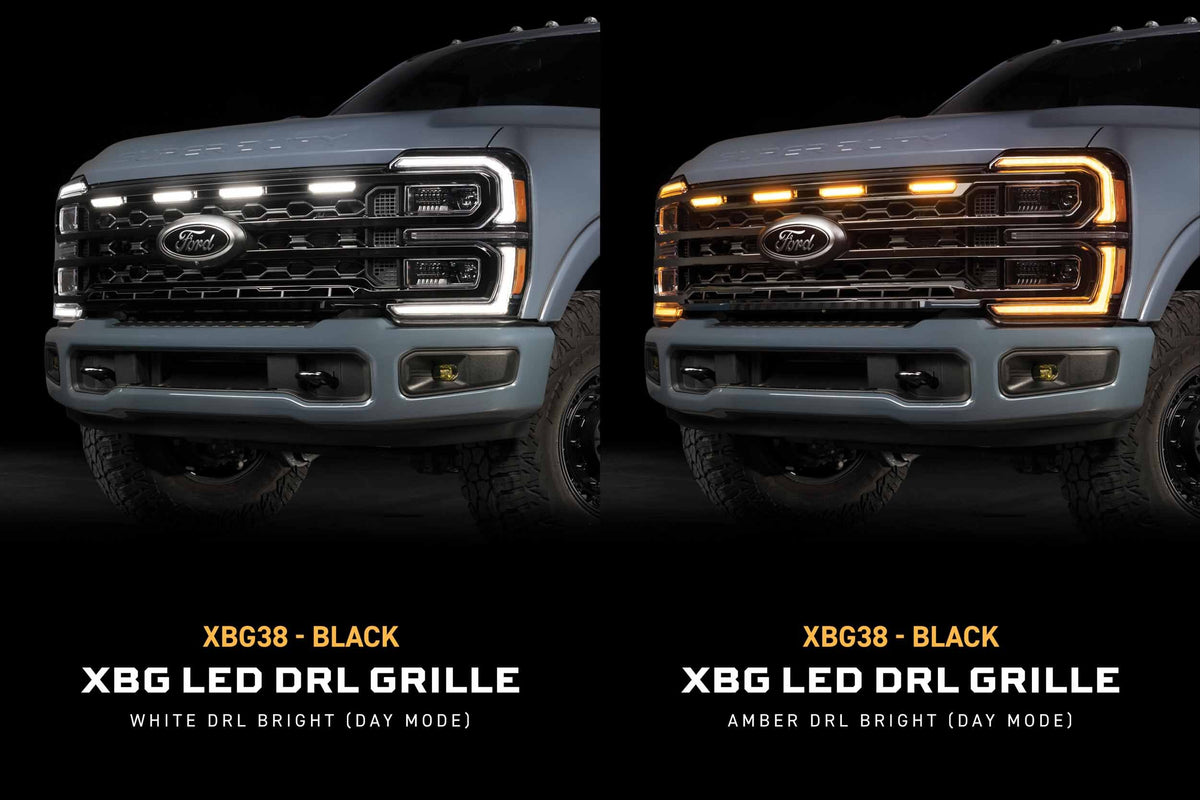Morimoto XBG GRILLE SUPER DUTY 23UP BLACK XBG38