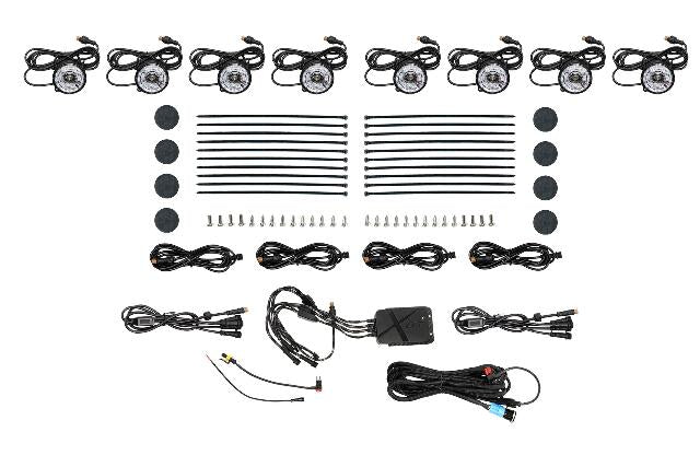 Morimoto Rock Light Kit: RGB LED / 8 Pack XRL30