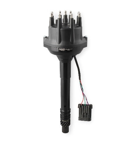 MSD Performance 23763 Dist., Black, Dual Sync, Chevy Tall Deck