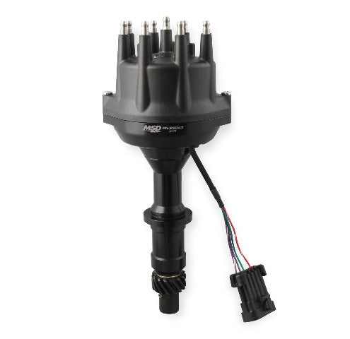 MSD Performance 23843 Dist., Black, Dual Sync, Pontiac V8