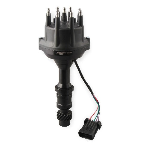 MSD Performance 23853 Dist., Black, Dual Sync, Oldsmobile V8