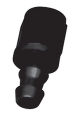 MSD Performance 2936 6AN Fitting Straight Single Barb, Blk